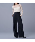 【アンクレイヴ/uncrave】の【洗濯機洗い可】マット サテン ワイドパンツ(uncrave STANDARD) ネイビー|ID: prp329100004524011 ipo3291000000033714895