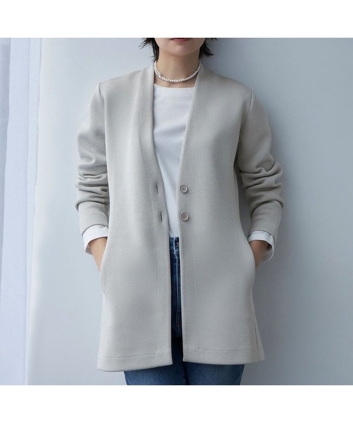【アイシービー/iCB】の【洗える】シャイニースムースジャケット インテリア・キッズ・メンズ・レディースファッション・服の通販 founy(ファニー) https://founy.com/ ファッション Fashion レディースファッション Fashion for Women アウター Coat / Outerwear Collection レディースジャケット・軽アウター Jackets ノーカラージャケット / シンプル上品コーデ Collarless Jackets エレガント 上品 Elegant 洗える Machine Washable カーディガン Cardigan, Knitwear ジャケット Jacket, Outerwear フロント Front, Front Design ボトム Bottoms, Lower Wear ポケット Pocket, Pocket Detail A/W・秋冬 Autumn/Winter 2024年 2024 セレモニー Ceremony ビジネス 仕事 通勤 Business / Work / Commuting 2024-2025秋冬・A/W Autumn/Winter 2024–25 AW24–25 |ID: prp329100004524024 ipo3291000000033660089