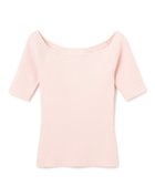 【アンクレイヴ/uncrave】の【ご好評につき追加生産】ドライタッチ ニット オフショル トップス(uncrave WHITE) ピンク|ID: prp329100004524036 ipo3291000000032001679