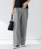 【23区/NIJYUSANKU】の【セットアップ対応/洗える】スラブツイードストレッチ ワイド パンツ グレー系|ID: prp329100004524040 ipo3291000000033711880