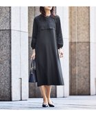 【自由区/JIYU-KU】の【洗える】レースコンビジョーゼット ワンピース ブラック系|ID: prp329100004524043 ipo3291000000032766864