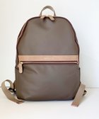 【エクエル ル スティル デヴィ/Hekher Le Style de Vie】の【日本製 / A4サイズ対応】PUコットンキャンバス リュックサック グレージュ|ID: prp329100004524045 ipo3291000000032001709