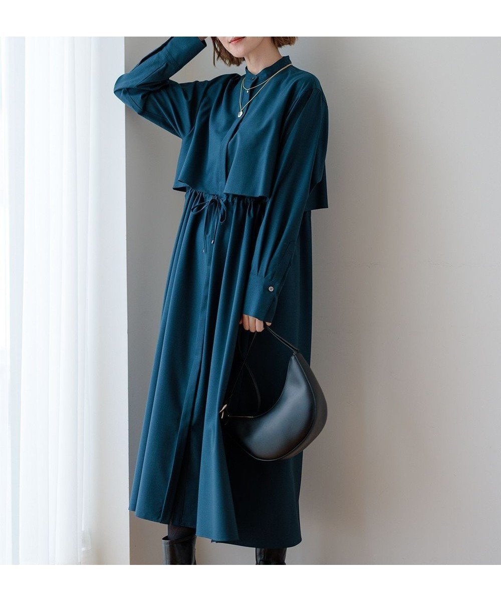 【23区/NIJYUSANKU】の【洗える】TWマットクロス シャツワンピース 人気、トレンドファッション・服の通販 founy(ファニー) 　ファッション　Fashion　レディースファッション　WOMEN　ワンピース　Dress　シャツワンピース　Shirt Dresses　春　Spring　洗える　Washable　ストレッチ　Stretch　長袖　Long Sleeve　フロント　Front　A/W・秋冬　Aw・Autumn/Winter・Fw・Fall-Winter　冬　Winter　再入荷　Restock/Back In Stock/Re Arrival　夏　Summer　2024年　2024　2024-2025秋冬・A/W　Aw/Autumn/Winter/Fw/Fall/2024-2025　 other-1|ID: prp329100004524058 ipo3291000000032001760