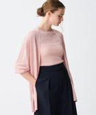 【アンクレイヴ/uncrave】の【接触冷感・手洗い可】ラスターシアーニット ロングカーディガン ピンク|ID: prp329100004524066 ipo3291000000032001800