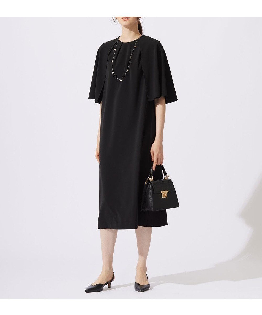 【自由区/JIYU-KU】の【カタログ掲載・洗える】ドレープスリーブ ワンピース 人気、トレンドファッション・服の通販 founy(ファニー) 　ファッション　Fashion　レディースファッション　WOMEN　ワンピース　Dress　おすすめ　Recommend　エレガント 上品　Elegant　ストレッチ　Stretch　ノースリーブ　No Sleeve　フレア　Flare　夏　Summer　春　Spring　S/S・春夏　Ss・Spring/Summer　洗える　Washable　 other-1|ID: prp329100004524070 ipo3291000000032001811