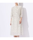 【ジェイ プレス/J.PRESS】の【WEB限定カラーあり・洗える】ラインフラワープリント ワンピース 人気、トレンドファッション・服の通販 founy(ファニー) ファッション Fashion レディースファッション WOMEN ワンピース Dress エレガント 上品 Elegant 洗える Washable カフス Cuffs フェミニン Feminine フラワー Flower ブラウジング Browsing プリント Print ペチコート Petticoat ポケット Pocket メタル Metal リボン Ribbon A/W・秋冬 Aw・Autumn/Winter・Fw・Fall-Winter 再入荷 Restock/Back In Stock/Re Arrival thumbnail 【WEB限定】アイボリー系|ID: prp329100004524077 ipo3291000000032001840