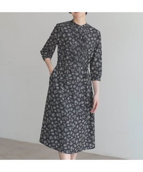 【ジェイ プレス/J.PRESS】の【WEB限定カラーあり・洗える】ラインフラワープリント ワンピース 人気、トレンドファッション・服の通販 founy(ファニー) ファッション Fashion レディースファッション Ladies' Fashion Online ワンピース Dress エレガント 上品 Elegant 洗える Washable カフス Cuffs フェミニン Feminine フラワー Flower ブラウジング Browsing プリント Print ペチコート Petticoat ポケット Pocket メタル Metal リボン Ribbon A/W・秋冬 Aw・Autumn/Winter・Fw・Fall-Winter |ID:prp329100004524077
