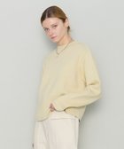 【ジョゼフ/JOSEPH】のコットンカシミヤ ニット Pale Olive|ID: prp329100004524083 ipo3291000000032001860