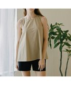 【三愛水着楽園/San-ai Resort】の【カップ付きセット水着】タンキニ セット水着 無地【Ungrid(アングリッド)】 ベージュ|ID: prp329100004524086 ipo3291000000034245547