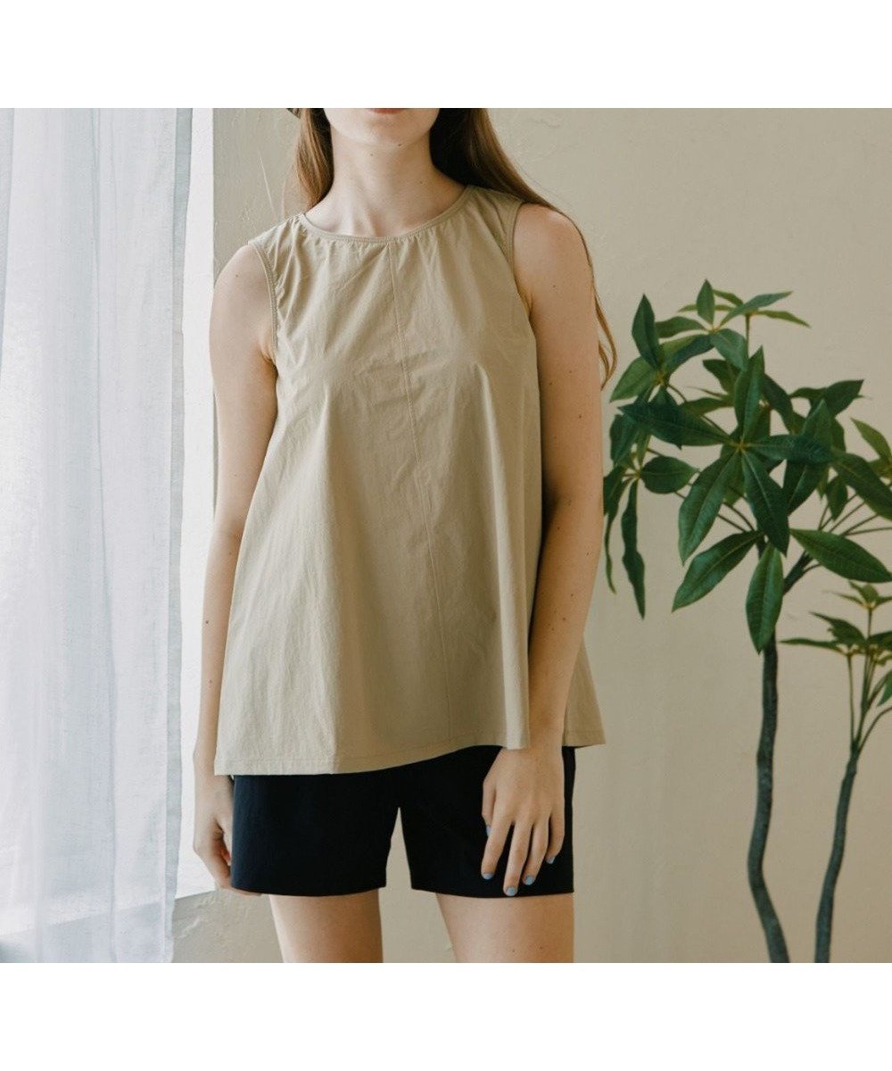 【三愛水着楽園/San-ai Resort】の【カップ付きセット水着】タンキニ セット水着 無地【Ungrid(アングリッド)】 インテリア・キッズ・メンズ・レディースファッション・服の通販 founy(ファニー) ファッション Fashion レディースファッション Fashion for Women 水着 Swimwear レディース水着・ビーチウェア Swimwear & Beachwear アンダー Underwear Essentials ショーツ Shorts, Short Pants ストレッチ Stretch, Stretchy Fabric センター Center, Center Line フィット Fit, Slim Fit ポケット Pocket, Pocket Detail 水着 Swimsuit, Swimwear 無地 Plain, Solid Color ラップ Wrap, Wrap Design ワイヤー Wire, Wired Bra A/W・秋冬 Autumn/Winter S/S・春夏 SS, Spring/Summer, Warm Season おすすめ Recommended / Our Picks 夏 Summer ベージュ|ID: prp329100004524086 ipo3291000000034245547