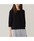【自由区/JIYU-KU】の【アンサンブル対応・洗える】レーヨンストレッチ7分袖 ニット 人気、トレンドファッション・服の通販 founy(ファニー) ファッション Fashion レディースファッション Fashion for Women トップス・カットソー Cut & Sew Tops ニット Knit Tops & Sweaters アンサンブルニット Knit Ensembles & Twin Sets アンサンブル Ensemble Set エレガント 上品 Elegant カーディガン Cardigan, Knitwear コンパクト Compact, Small Size シンプル Simple, Minimal ストレッチ Stretch, Stretchy Fabric セーター Sweater, Knitwear フィット Fit, Slim Fit 洗える Machine Washable A/W・秋冬 Autumn/Winter thumbnail ブラック|ID: prp329100004524093 ipo3291000000033678949