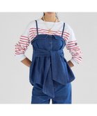 【23区/NIJYUSANKU】の【洗える】ライトダンガリー ビスチェ インディゴ|ID:prp329100004524095