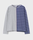 【ポール スミス/Paul Smith】のリラックス ボーダー 長袖Tシャツ グレー|ID: prp329100004524099 ipo3291000000032001917