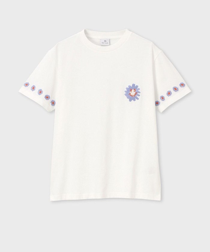 【ポール スミス/Paul Smith】のChamomile 半袖Tシャツ インテリア・キッズ・メンズ・レディースファッション・服の通販 founy(ファニー) https://founy.com/ ファッション Fashion レディースファッション WOMEN トップス・カットソー Tops/Tshirt シャツ/ブラウス Shirts/Blouses ロング / Tシャツ T-Shirts カットソー Cut and Sewn カットソー Cut And Sew フェミニン Feminine ベーシック Basic ワンポイント One Point ワーク Work エレガント 上品 Elegant 半袖 Short Sleeve 夏 Summer S/S・春夏 Ss・Spring/Summer A/W・秋冬 Aw・Autumn/Winter・Fw・Fall-Winter |ID: prp329100004524100 ipo3291000000032001920