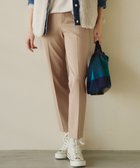 【23区/NIJYUSANKU】の【Oggi2月号掲載/新色追加】TRストレッチギャバ テーパードパンツ キャメル系|ID: prp329100004524102 ipo3291000000032001928