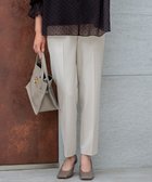 【23区/NIJYUSANKU】の【Oggi2月号掲載/新色追加】TRストレッチギャバ テーパードパンツ アイボリー系|ID: prp329100004524102 ipo3291000000032001930
