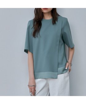 【アイシービー/iCB】の【新色追加・接触冷感・UVケア・速乾・洗える】 FluidBackSatin Tブラウス 人気、トレンドファッション・服の通販 founy(ファニー) ファッション Fashion レディースファッション Ladies' Fashion Online トップス・カットソー Tops/Tshirt シャツ/ブラウス Shirts/Blouses アシンメトリー Asymmetry 春 Spring 洗える Washable 今季 This Season サテン Satin シンプル Simple セットアップ Set Up 人気 Popularity パール Pearl ボトム Bottom S/S・春夏 Ss・Spring/Summer 再入荷 Restock/Back In Stock/Re Arrival おすすめ Recommend 夏 Summer 2024年 2024 2024春夏・S/S Ss,Spring/Summer,2024 |ID:prp329100004524104