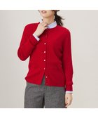 【ジェイ プレス/J.PRESS】の【洗える】KNIT BASIC クルーネック カーディガン レッド系|ID: prp329100004524105 ipo3291000000033676826