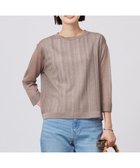 【ジェイ プレス/J.PRESS】の【WEB限定カラーあり・洗える】Vis/Peスパーク シアー ニット モカ系|ID: prp329100004524106 ipo3291000000032663711
