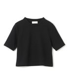 【アンクレイヴ/uncrave】のコットンミラノ ショート丈 Tシャツ(uncrave WHITE) ブラック|ID: prp329100004524108 ipo3291000000032001968