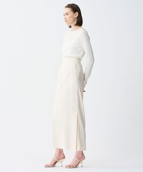 【アンクレイヴ/uncrave】 【洗濯機洗い可】ツイミーツイル Iラインスカート人気、トレンドファッション・服の通販 founy(ファニー) ファッション Fashion レディースファッション Fashion for Women スカート Skirts 春 Spring フィット Fit, Slim Fit メランジ Melange, Mixed Yarn ロング Long, Long-Length ワイド Wide, Wide Fit S/S・春夏 SS, Spring/Summer, Warm Season 夏 Summer |ID:prp329100004524111