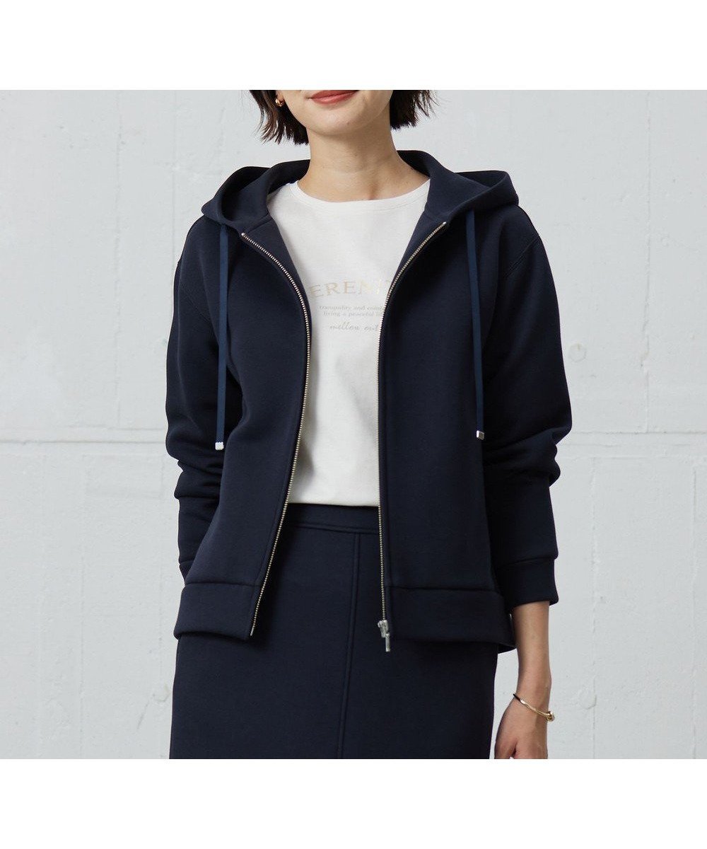 【ジェイ プレス/J.PRESS】のダンボールジャージー パーカー インテリア・キッズ・メンズ・レディースファッション・服の通販 founy(ファニー) 　ファッション　Fashion　レディースファッション　WOMEN　トップス・カットソー　Tops/Tshirt　パーカ　Sweats　ジャージー　Jersey　パーカー　Hoodie　ポケット　Pocket　メタル　Metal　夏　Summer　春　Spring　S/S・春夏　Ss・Spring/Summer　ネイビー系|ID: prp329100004524116 ipo3291000000032001994