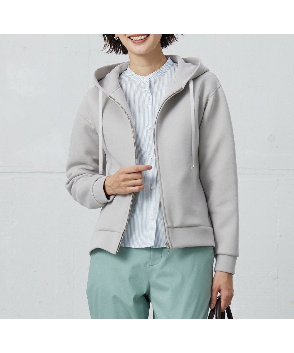 【ジェイ プレス/J.PRESS】のダンボールジャージー パーカー インテリア・キッズ・メンズ・レディースファッション・服の通販 founy(ファニー) 　ファッション　Fashion　レディースファッション　WOMEN　トップス・カットソー　Tops/Tshirt　パーカ　Sweats　ジャージー　Jersey　パーカー　Hoodie　ポケット　Pocket　メタル　Metal　夏　Summer　春　Spring　S/S・春夏　Ss・Spring/Summer　グレー系|ID: prp329100004524116 ipo3291000000032001995