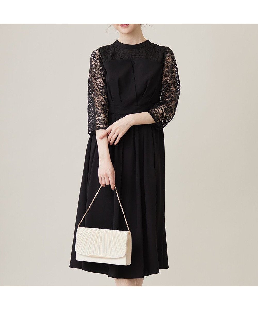 【エニィ スィス/any SiS】の【洗える】ビスチェディテール ドレス 人気、トレンドファッション・服の通販 founy(ファニー) 　ファッション　Fashion　レディースファッション　WOMEN　ワンピース　Dress　ドレス　Party Dresses　インナー　Inner　ギャザー　Gather　クラシック　Classic　コンパクト　Compact　シフォン　Chiffon　ジョーゼット　Georgette　スタンド　Stand　デコルテ　Decolletage　ドレス　Dress　ビスチェ　Bustier　フレア　Flare　プレーン　Plane　レース　Race　エレガント 上品　Elegant　再入荷　Restock/Back In Stock/Re Arrival　夏　Summer　S/S・春夏　Ss・Spring/Summer　洗える　Washable　A/W・秋冬　Aw・Autumn/Winter・Fw・Fall-Winter　 other-1|ID: prp329100004524120 ipo3291000000032002007