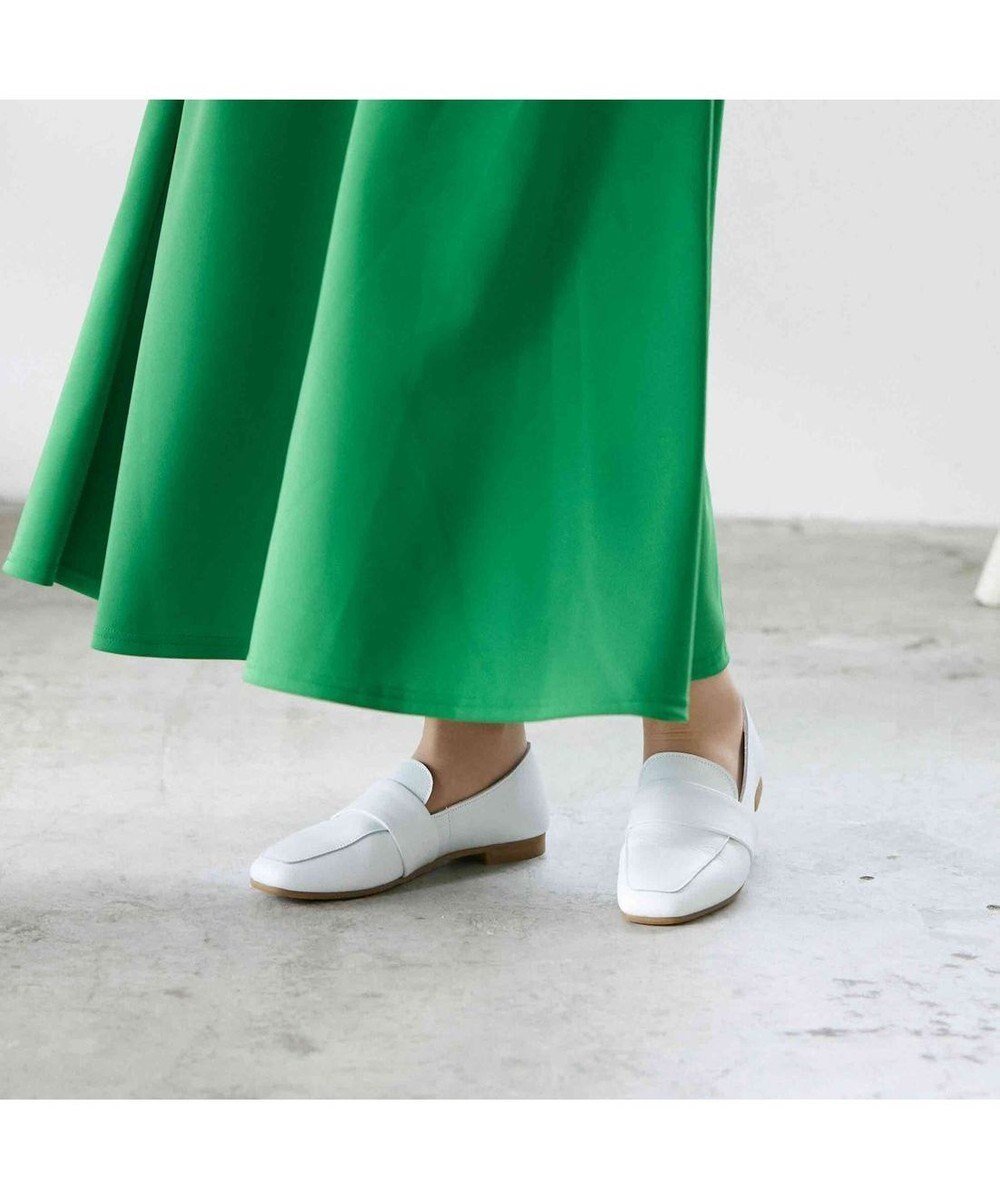 【イング/ing】のing 【WEB限定】レザーベルトローファー 人気、トレンドファッション・服の通販 founy(ファニー) 　ファッション　Fashion　レディースファッション　WOMEN　ベルト　Belts　クッション　Cushion　シューズ　Shoes　シンプル　Simple　スリッポン　Slip-Ons　トレンド　Trend　ドレス　Dress　バランス　Balance　フラット　Flat　ベーシック　Basic　おすすめ　Recommend　日本製　Made In Japan　ビジネス 仕事 通勤　Business　 other-1|ID: prp329100004524122 ipo3291000000032002013
