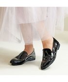 【イング/ing】のing 【WEB限定】レザーベルトローファー ブラックエナメル|ID: prp329100004524122 ipo3291000000032002017