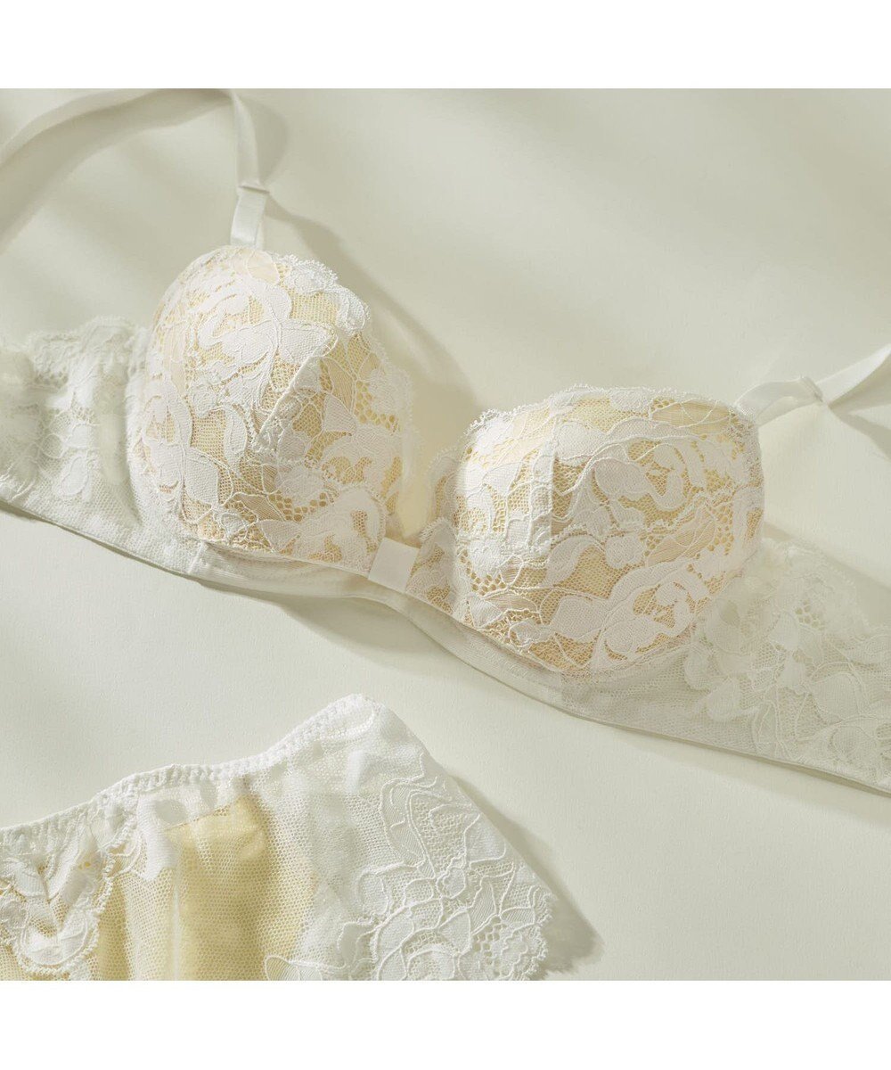 【ウンナナクール/une nana cool】のリボンブラレース 胸もとフィットながもち~動いてもキレイはつづく~ インテリア・キッズ・メンズ・レディースファッション・服の通販 founy(ファニー) ファッション Fashion レディースファッション Fashion for Women アンダー Underwear Essentials フィット Fit, Slim Fit ブラジャー Bra, Lingerie ラップ Wrap, Wrap Design リボン Ribbon, Bow レース Lace, Lace Fabric ローズ Rose, Rose Motif クリーム|ID: prp329100004524125 ipo3291000000034225868