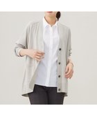 【ジェイ プレス/J.PRESS】の【洗える】SILKY RAYON STRETCH Vネック カーディガン グレージュ系|ID: prp329100004524126 ipo3291000000034442679