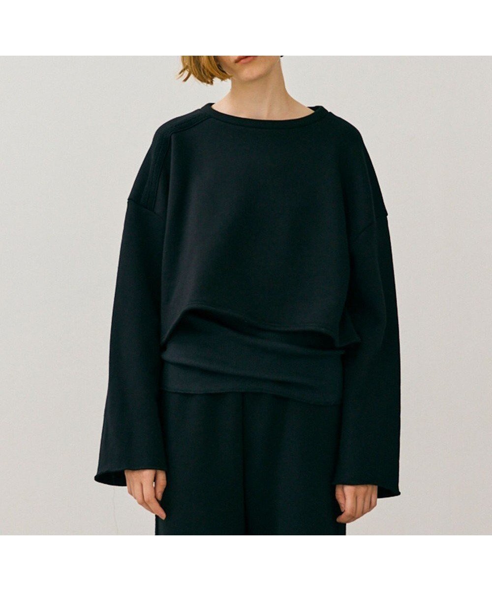 【ベイジ,/BEIGE,】の【BEIGE,ecru/WEB限定・洗える】LOOP BACK / コットンスウェットクロップドトップス インテリア・キッズ・メンズ・レディースファッション・服の通販 founy(ファニー) 　ファッション　Fashion　レディースファッション　WOMEN　トップス・カットソー　Tops/Tshirt　パーカ　Sweats　スウェット　Sweat　スウェット　Sweat　夏　Summer　S/S・春夏　Ss・Spring/Summer　洗える　Washable　A/W・秋冬　Aw・Autumn/Winter・Fw・Fall-Winter　Black|ID: prp329100004524128 ipo3291000000032002059