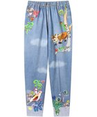 【ツモリチサト スリープ/tsumori chisato SLEEP】のツモリチサト ボトムス 長ズボン ルームウエア 綿100%(本体) ミニ裏毛素材 レディース UOX544 /ワコール 人気、トレンドファッション・服の通販 founy(ファニー) ファッション Fashion レディースファッション WOMEN デニム Denim パジャマ Pajamas プリント Print ボトム Bottom ポケット Pocket thumbnail ブルー|ID: prp329100004524134 ipo3291000000032404794