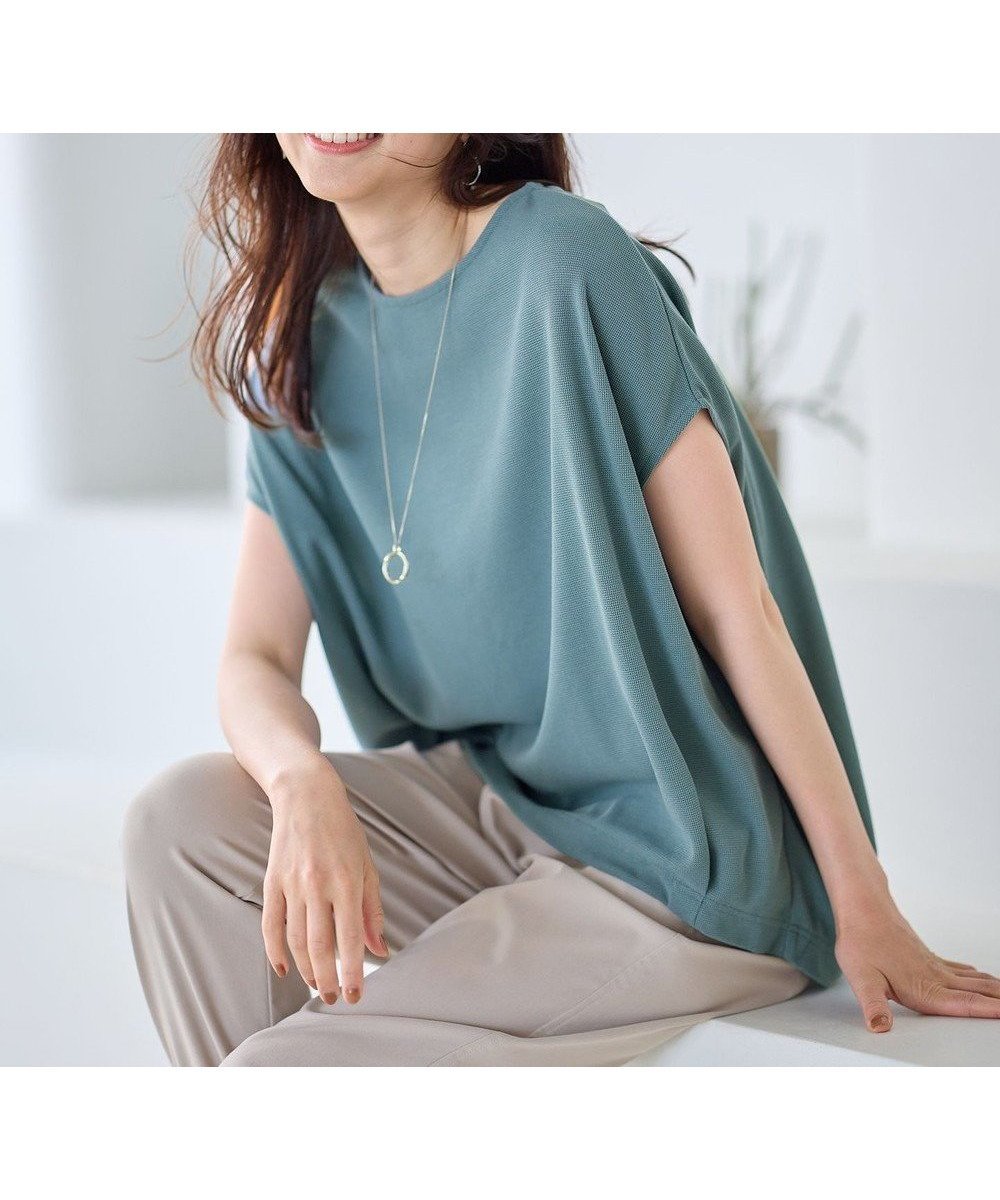 【エニィファム/any FAM】の【洗濯機可】ワッフルプルオーバー 人気、トレンドファッション・服の通販 founy(ファニー) 　ファッション　Fashion　レディースファッション　WOMEN　トップス・カットソー　Tops/Tshirt　シャツ/ブラウス　Shirts/Blouses　ロング / Tシャツ　T-Shirts　プルオーバー　Pullover　カットソー　Cut and Sewn　カットソー　Cut And Sew　シンプル　Simple　ワッフル　Waffle　夏　Summer　春　Spring　S/S・春夏　Ss・Spring/Summer　洗える　Washable　 other-1|ID: prp329100004524149 ipo3291000000032002126