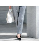 【23区/NIJYUSANKU】の【洗える/セットアップ対応】グロッシーコットンシャンブレー テーパード パンツ ライトグレー系|ID: prp329100004524151 ipo3291000000032646627