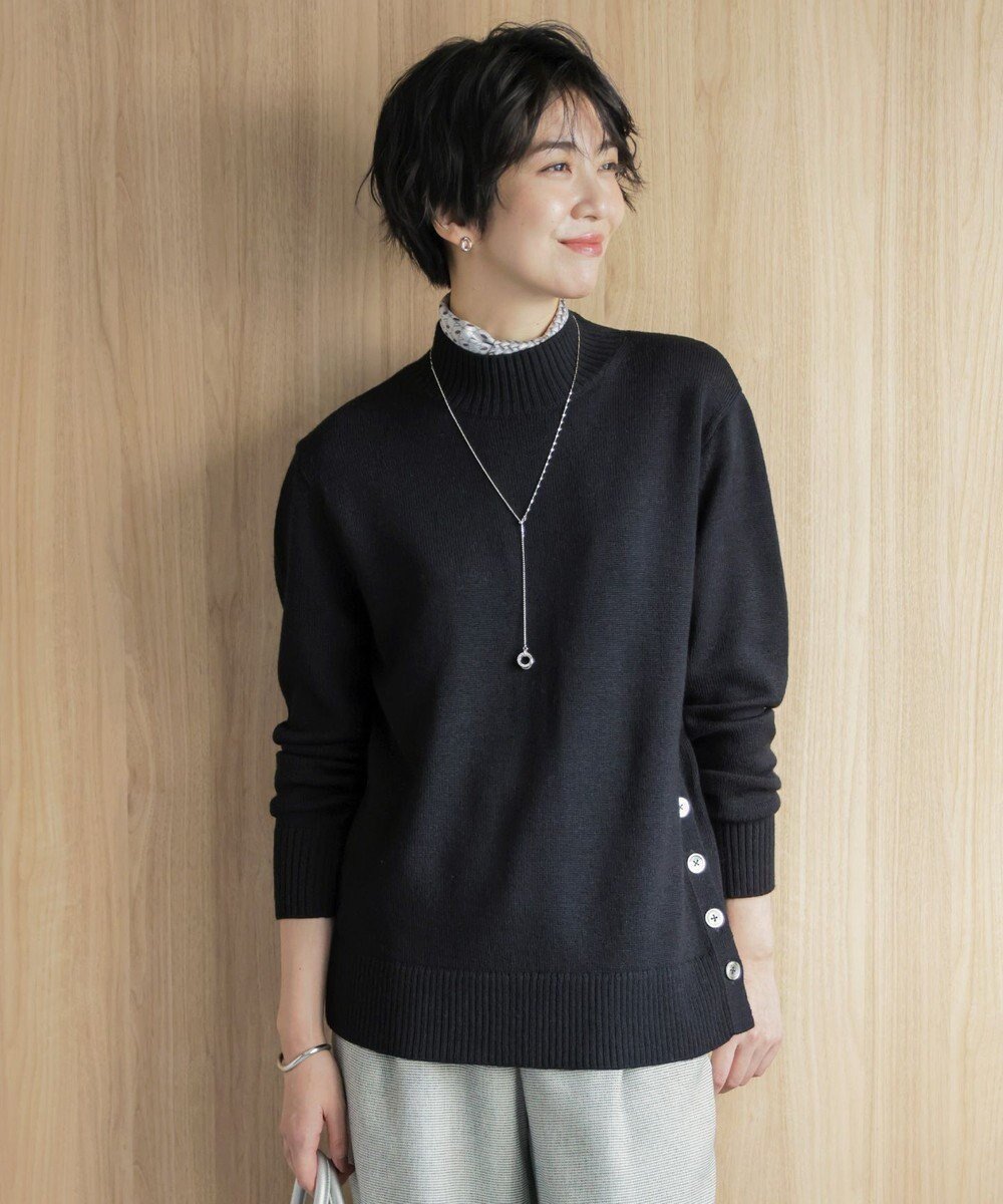 【ジェイ プレス/J.PRESS】の【WEB限定カラーあり・洗える】CLEAR WOOL BLEND ニット 人気、トレンドファッション・服の通販 founy(ファニー) 　ファッション　Fashion　レディースファッション　Fashion for Women　トップス・カットソー　Cut & Sew Tops　ニット　Knit Tops & Sweaters　シンプル　Simple, Minimal　セーター　Sweater, Knitwear　ハイネック　High Neck, Mock Neck　エレガント 上品　Elegant　洗える　Machine Washable　A/W・秋冬　Autumn/Winter　 other-1|ID: prp329100004524154 ipo3291000000033640811
