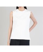 【23区/NIJYUSANKU】の【エステータ】スーピマコットン プレミアムジャージー ノースリーブTシャツ ホワイト系|ID: prp329100004524159 ipo3291000000033211953
