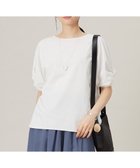 【自由区/JIYU-KU】の【接触冷感・UVカット・吸水速乾・抗菌防臭・洗える】ハイツイストポンチスリーブディティール カットソー オフ|ID: prp329100004524163 ipo3291000000032002177