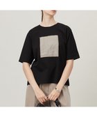 【アイシービー/iCB】の【日本製・接触冷感・UVケア・洗える】ペイズリーレノクロス TEE ブラック系|ID: prp329100004524174 ipo3291000000032002218
