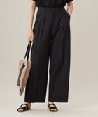 【自由区/JIYU-KU】の【洗える】ドビーオックスストレッチカーブ パンツ ブラック|ID: prp329100004524189 ipo3291000000032002282