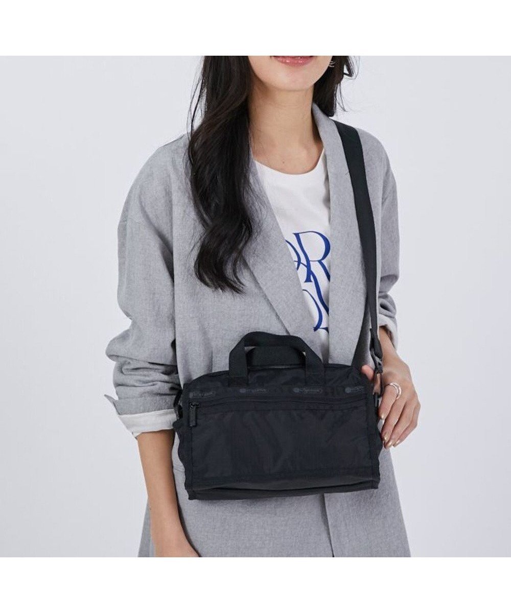 【レスポートサック/LeSportsac】のMINI DUFFEL CROSSBODY/リサイクルドブラックJP インテリア・キッズ・メンズ・レディースファッション・服の通販 founy(ファニー) 　ファッション　Fashion　レディースファッション　Fashion for Women　アウトドア　Outdoor Clothing　軽量　Lightweight, Ultra Light　シンプル　Simple, Minimal　財布　Wallet, Purse　人気　Popular, Best Seller　プリント　Print, Printed Pattern　ボストン　Boston　ボストンバッグ　Boston Bag, Retro Bag　ポケット　Pocket, Pocket Detail　ポシェット　Pochette, Mini Bag　無地　Plain, Solid Color　ラップ　Wrap, Wrap Design　おすすめ　Recommended / Our Picks　旅行　Travel　ビジネス 仕事 通勤　Business / Work / Commuting　リサイクルドブラックJP|ID: prp329100004524192 ipo3291000000032676363