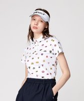 【23区 ゴルフ/NIJYUSANKU GOLF】の【WOMEN】【UVケア/吸水速乾】マルチステッカープリント ポロシャツ 人気、トレンドファッション・服の通販 founy(ファニー) ファッション Fashion レディースファッション WOMEN トップス・カットソー Tops/Tshirt シャツ/ブラウス Shirts/Blouses ポロシャツ Polo Shirts ゴルフ Golf ストレッチ Stretch ポロシャツ Polo Shirt 吸水 Water Absorption 夏 Summer 春 Spring S/S・春夏 Ss・Spring/Summer |ID:prp329100004524199
