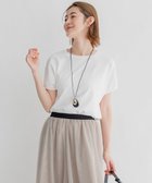 【23区/NIJYUSANKU】の【洗える/好評につき新色追加】レーヨンポリエステルストレッチ プルオーバー ニット ホワイト系|ID: prp329100004524205 ipo3291000000032002356