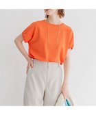 【23区/NIJYUSANKU】の【洗える/好評につき新色追加】レーヨンポリエステルストレッチ プルオーバー ニット オレンジ系|ID: prp329100004524205 ipo3291000000032002365