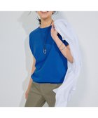 【23区/NIJYUSANKU】の【洗える/好評につき新色追加】レーヨンポリエステルストレッチ プルオーバー ニット ブルー系|ID: prp329100004524205 ipo3291000000032002370