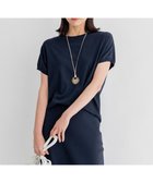 【23区/NIJYUSANKU】の【洗える/好評につき新色追加】レーヨンポリエステルストレッチ プルオーバー ニット ネイビー系|ID: prp329100004524205 ipo3291000000032002372