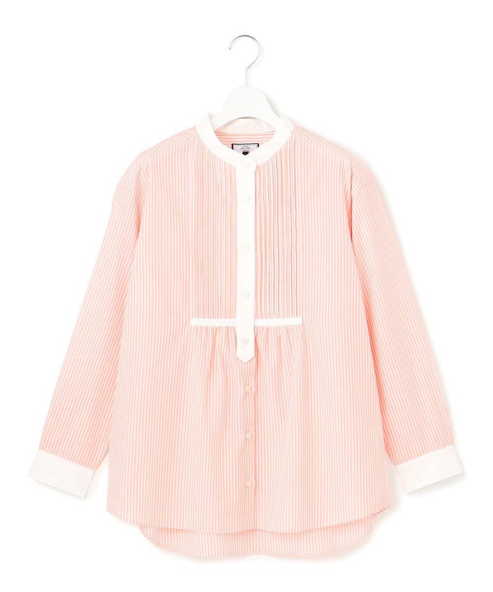 【ジェイプレスヨークストリート/J.PRESS YORK STREET】の【WOMEN】コットンタイプライター ブラウス インテリア・キッズ・メンズ・レディースファッション・服の通販 founy(ファニー) 　ファッション　Fashion　レディースファッション　WOMEN　トップス・カットソー　Tops/Tshirt　シャツ/ブラウス　Shirts/Blouses　春　Spring　タイプライター　Typewriter　タンブラー　Tumbler　チュニック　Tunic　ドレープ　Drape　バランス　Balance　S/S・春夏　Ss・Spring/Summer　夏　Summer　オレンジ系1|ID: prp329100004524253 ipo3291000000032002471