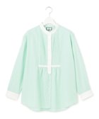 【ジェイプレスヨークストリート/J.PRESS YORK STREET】の【WOMEN】コットンタイプライター ブラウス グリーン系1|ID: prp329100004524253 ipo3291000000032002473
