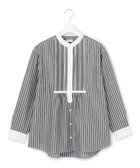 【ジェイプレスヨークストリート/J.PRESS YORK STREET】の【WOMEN】コットンタイプライター ブラウス ブラック系2|ID: prp329100004524253 ipo3291000000032662874
